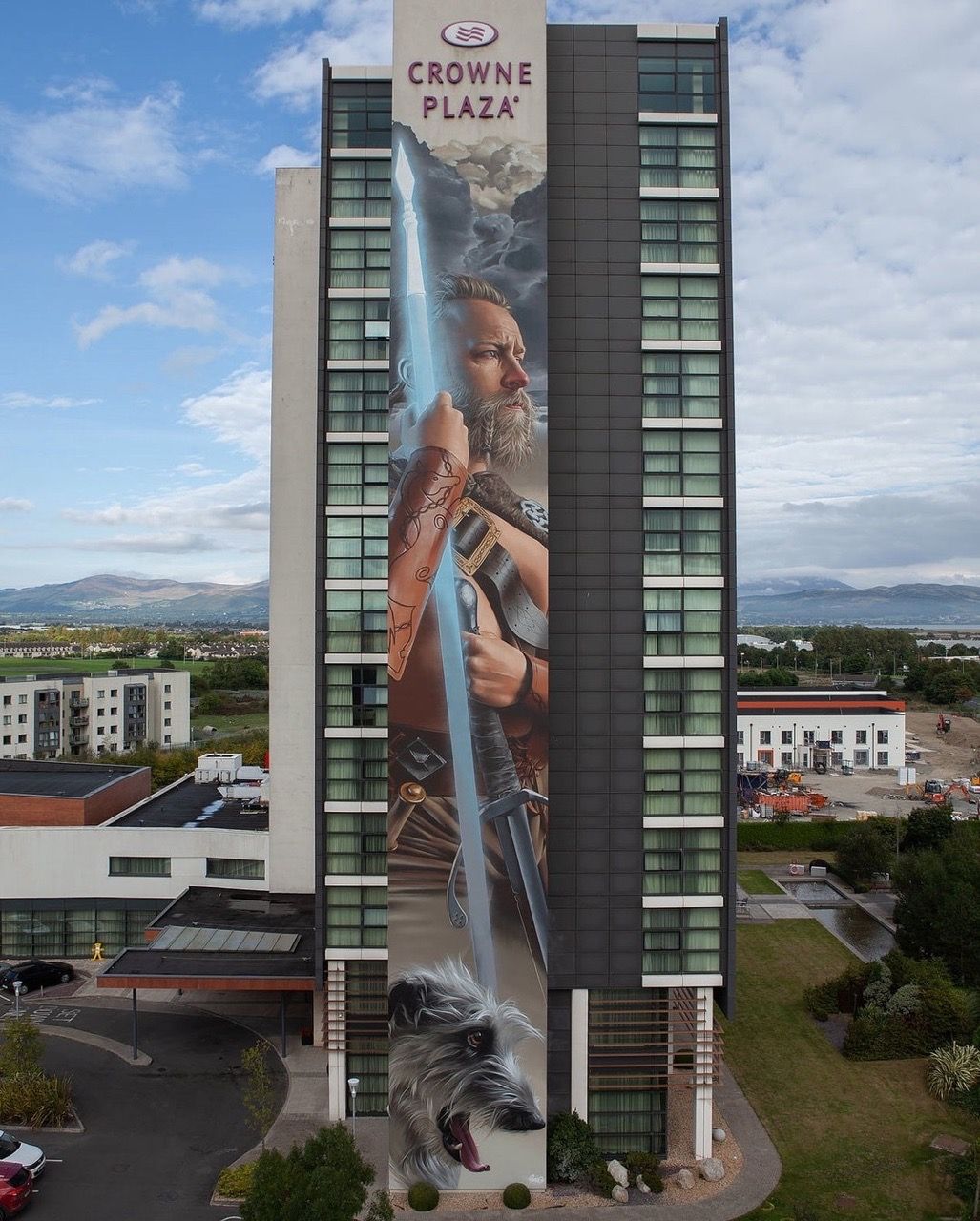 The tallest mural in Ireland